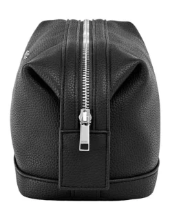 Hugo Boss Classic Grained Toiletry Bag in Black