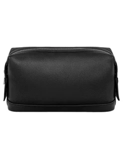Hugo Boss Classic Grained Toiletry Bag in Black