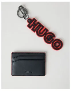 Hugo Card Holder and Keyring Gift Set
