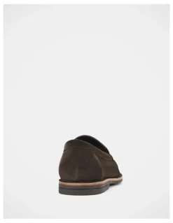 Hush Puppies Casino Shoes in Ground Coffee