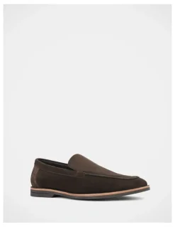 Hush Puppies Casino Shoes in Ground Coffee