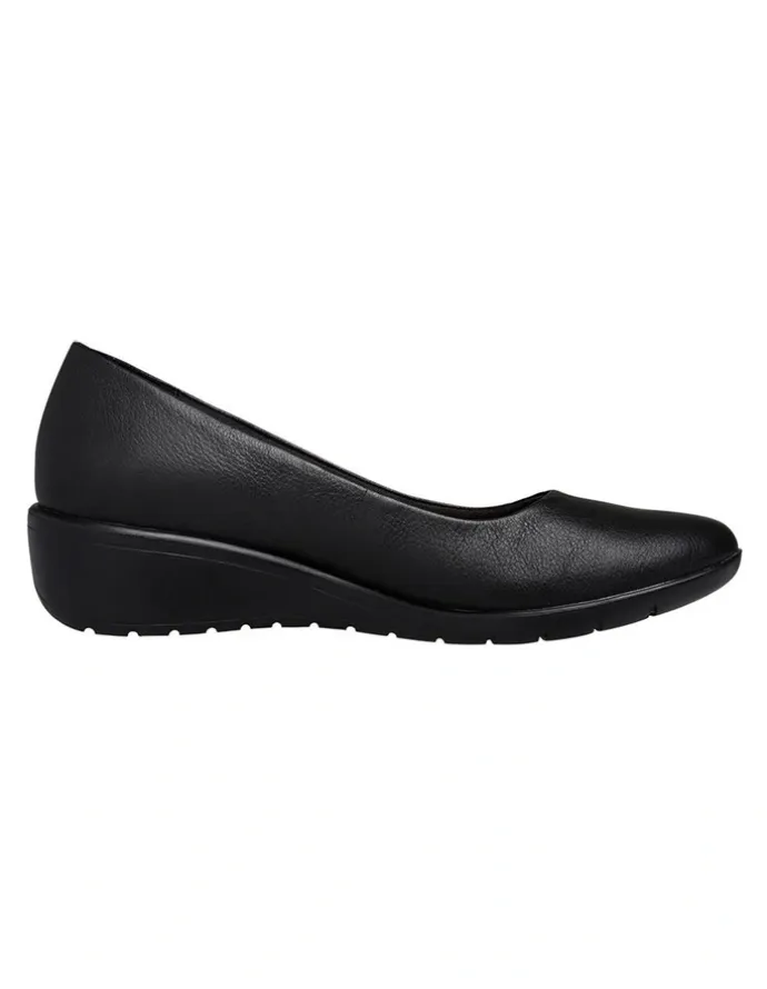 Hush Puppies Dylan Leather Pumps in Black