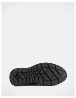 Hush Puppies Excel Lt Shoe in Black