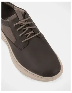 Hush Puppies Excel Lt Shoe in Fossil