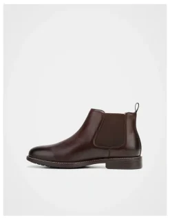 Hush Puppies Hanger Boots in Brown