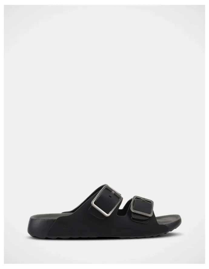 Hush Puppies Hoges Sandals In Black/Grey