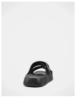 Hush Puppies Hoges Sandals In Black/Grey