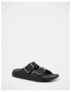 Hush Puppies Hoges Sandals In Black/Grey