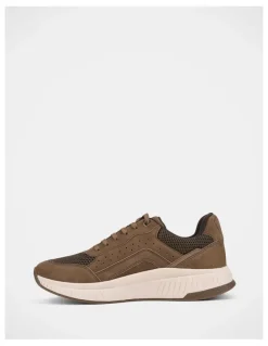 Hush Puppies Keegan Sneakers in Taupe
