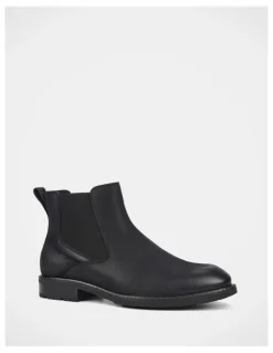 Hush Puppies League Boots In Black