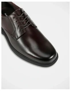 Hush Puppies Legend Dress Shoe in Mahogany