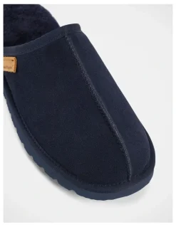 Hush Puppies Loch Slippers in Navy