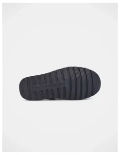 Hush Puppies Loch Slippers in Navy