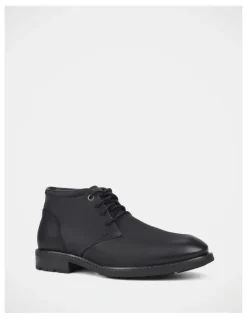 Hush Puppies Lynx Boots In Black