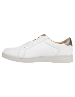 Hush Puppies Mimosa White Zip Up Sneaker in White