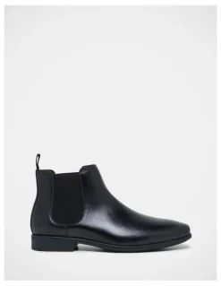 Hush Puppies Norris Boot in Black