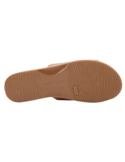Hush Puppies Paradise Sandal in Dark Tan