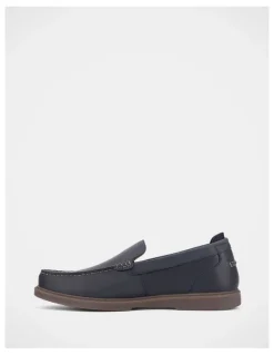 Hush Puppies Piccolo Shoes in Navy