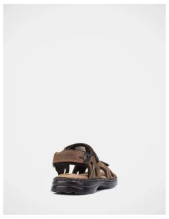 Hush Puppies Simmer Breathable Sandal in Brown