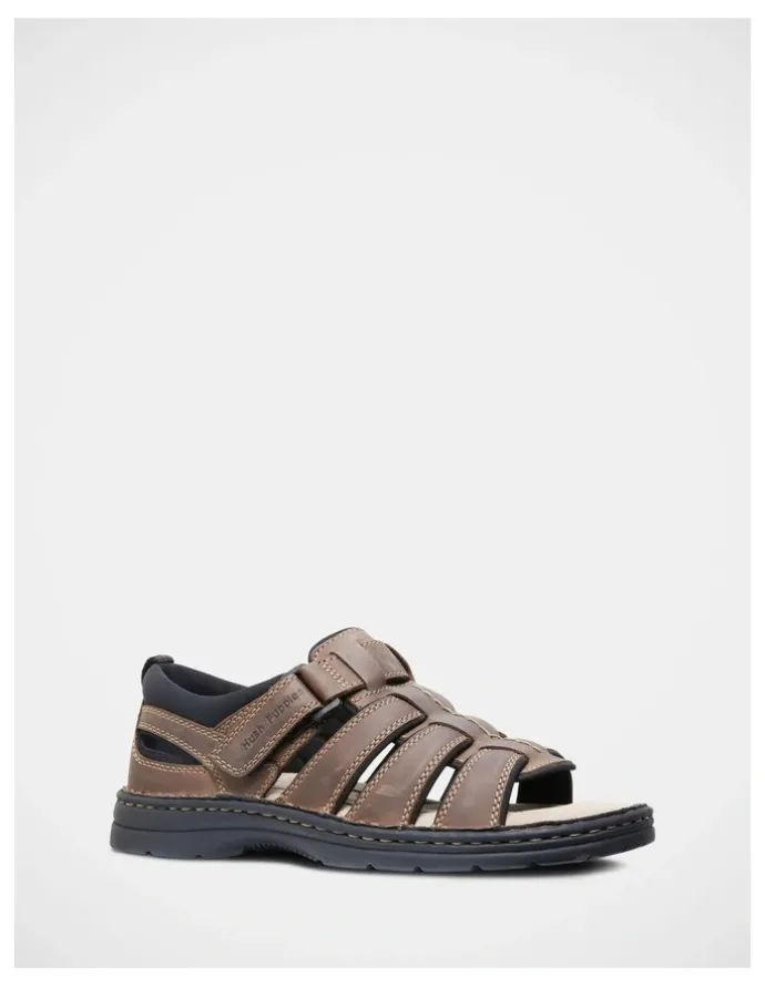 Hush Puppies Spartan Closed Back Sandal in Brown