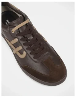 Hush Puppies Trackside Sneakers in Brown