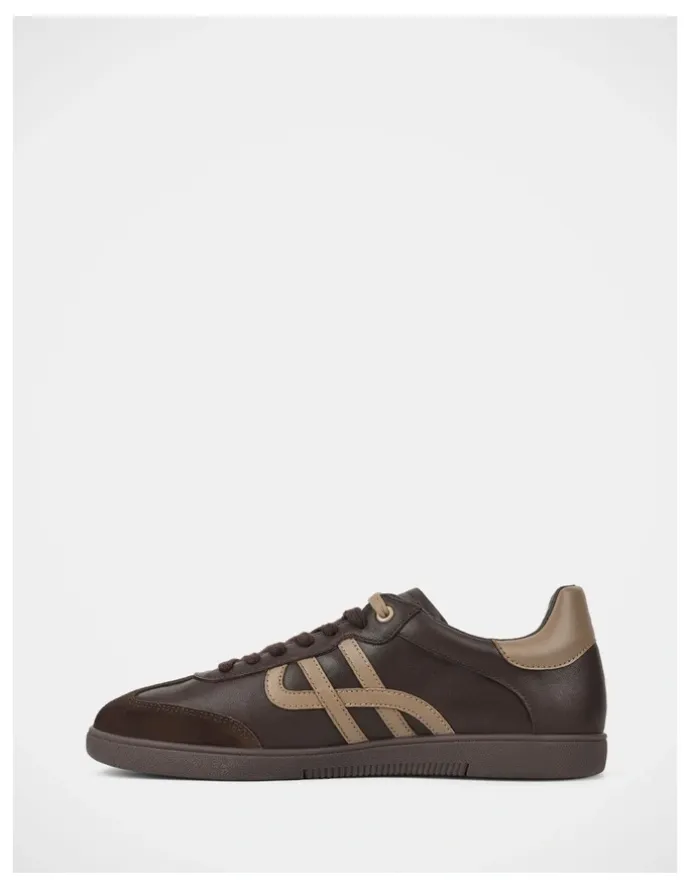 Hush Puppies Trackside Sneakers in Brown