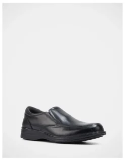 Hush Puppies Transit Slip-On in Black