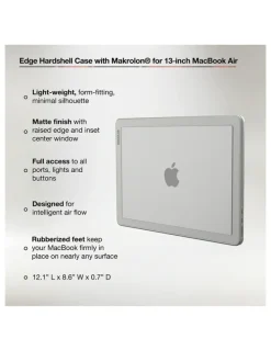 Incase MacBook Air Edge Hardshell Case for 13inch in Clear INMB200751-CLR