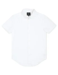Indie Kids by Industrie Tennyson Short Sleeve Shirt (0-2 years) in White