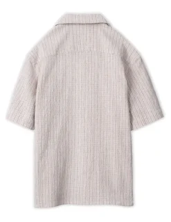 Indie Kids by Industrie The Caleta Shirt Sleeve Shirt (3-7 Years) in Grey