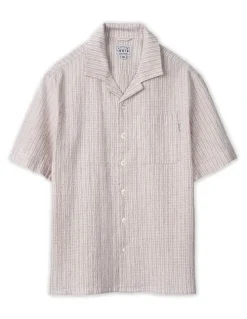 Indie Kids by Industrie The Caleta Shirt Sleeve Shirt (3-7 Years) in Grey