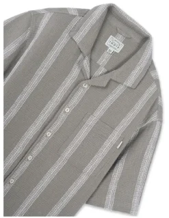Indie Kids by Industrie The Cefalu Short Sleeve Shirt (3-7 Years) in Green