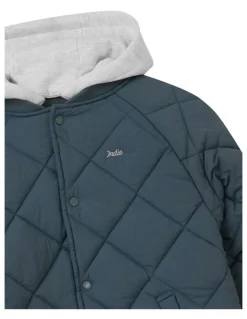 Indie Kids by Industrie The Columbia Jacket (8-16 Years) in Petrol Blue