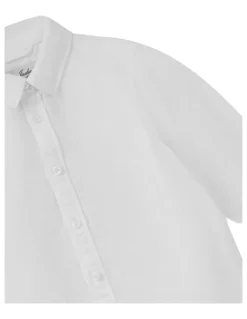 Indie Kids by Industrie The Lawson Textured Shirt (000-2 Years) in White