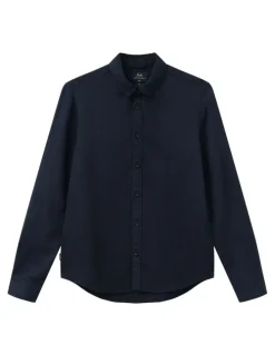 Indie Kids by Industrie The Lawson Textured Shirt (8-16 Years) in Navy