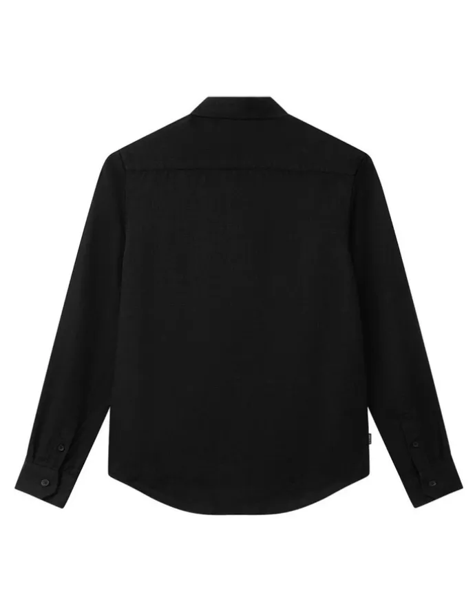 Indie Kids by Industrie The Lawson Textured Shirt (3-7 Years) in Black