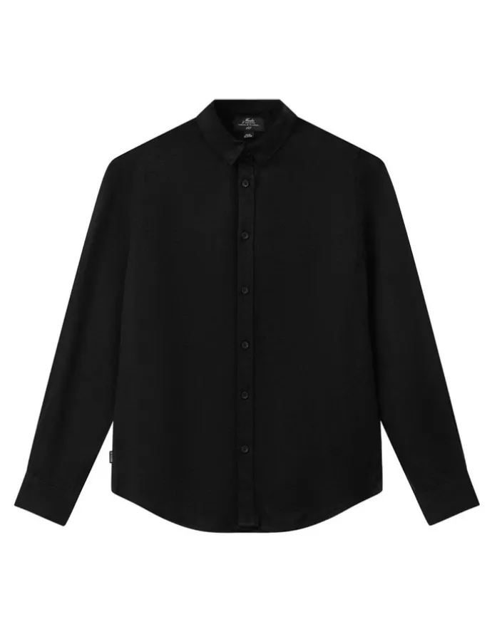 Indie Kids by Industrie The Lawson Textured Shirt (3-7 Years) in Black