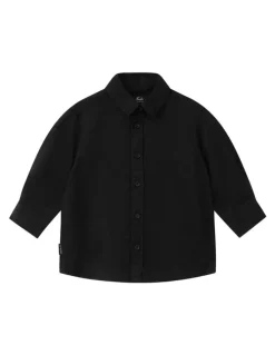 Indie Kids by Industrie The Lawson Textured Shirt (000-2 Years) in Black
