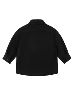 Indie Kids by Industrie The Lawson Textured Shirt (000-2 Years) in Black