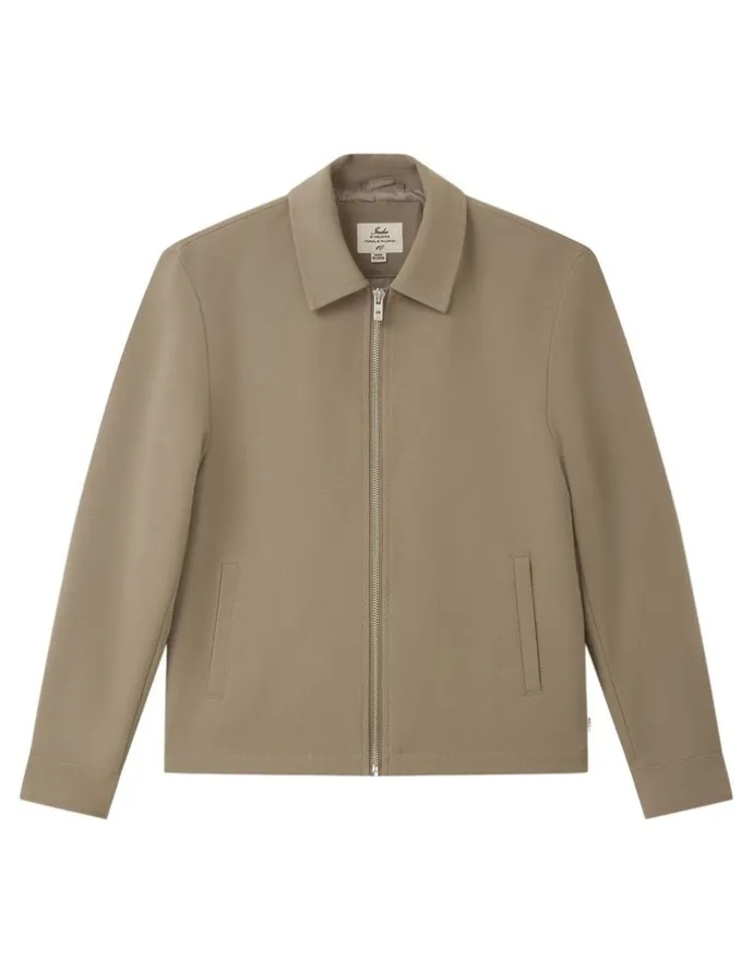 Indie Kids by Industrie The Lusso Bomber Jacket (3-7 Years) in Sandrift