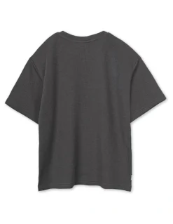 Indie Kids by Industrie The New Flynn Tee (8-16 Years) in Charcoal