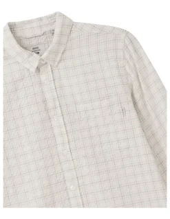 Indie Kids by Industrie The Oswald Long Sleeves Shirt in Stone Combo