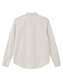 Indie Kids by Industrie The Oswald Long Sleeves Shirt in Stone Combo