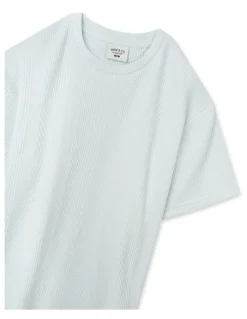 Indie Kids by Industrie The Veneto Waffle Tee (3-7 Years) in Sky Blue