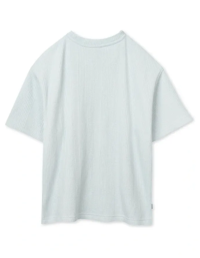 Indie Kids by Industrie The Veneto Waffle Tee (3-7 Years) in Sky Blue