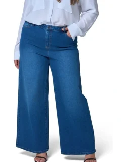 Indigo Tonic Storm Wide Leg Jean