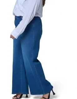 Indigo Tonic Storm Wide Leg Jean
