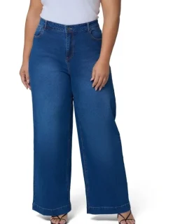 Indigo Tonic Sully Wide Leg Jean