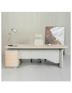 Innovatec IDALY Executive Desk Right Return 220cm - Oak