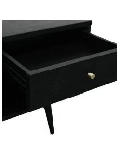 Innovatec RANIA Study Desk Console 120cm - Black Ash
